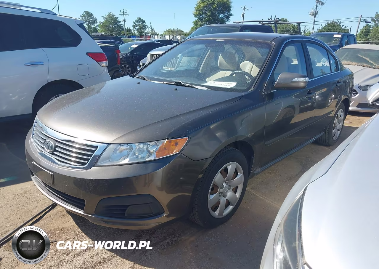 2009 Kia Optima Lx VIN:KNAGE228895288586 - 2