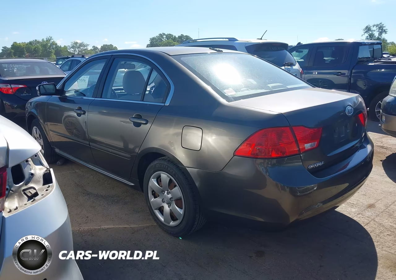 2009 Kia Optima Lx VIN:KNAGE228895288586 - 3