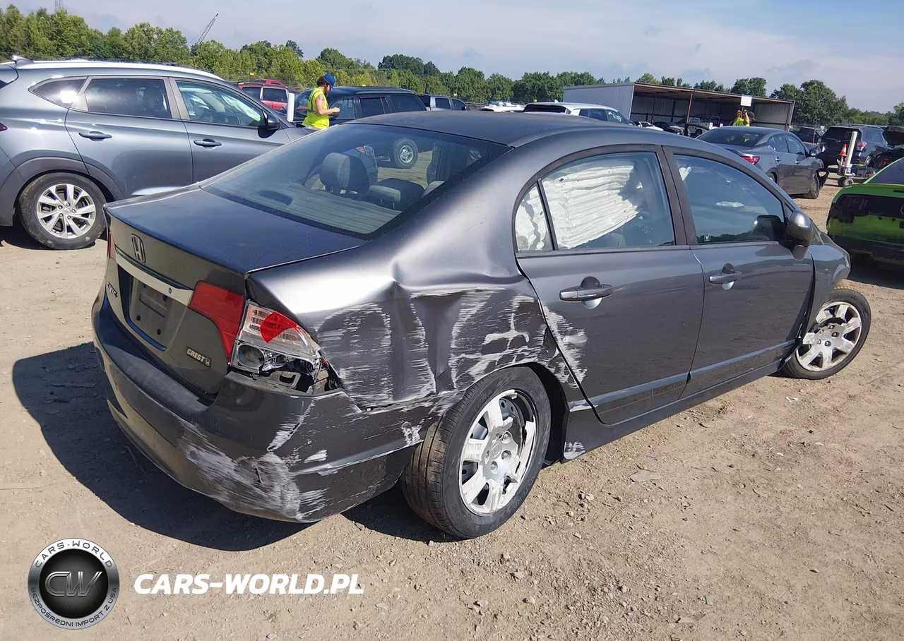 2011 Honda Civic Lx VIN:19XFA1F51BE030263 - 4