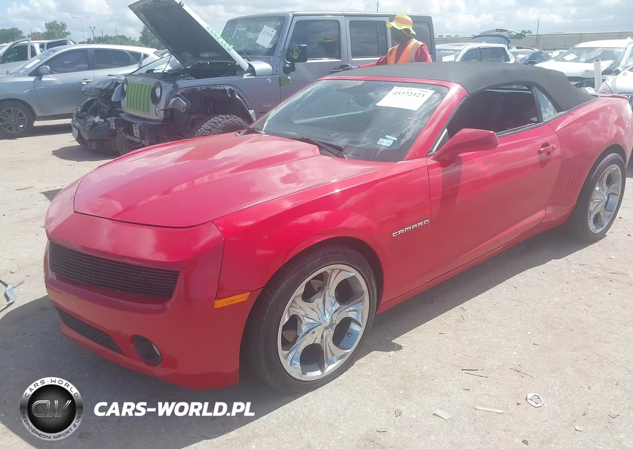2012 Chevrolet Camaro 2Lt VIN:2G1FC3D37C9101787 - 2