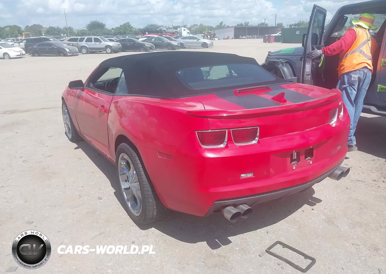 2012 Chevrolet Camaro 2Lt VIN:2G1FC3D37C9101787 - 3