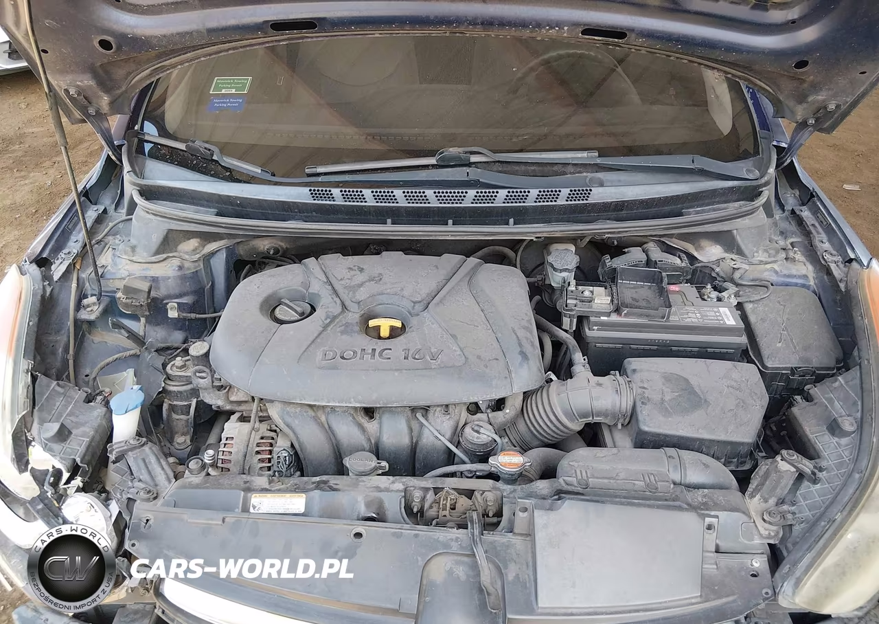 2012 Hyundai Elantra Gls VIN:5NPDH4AE9CH064900 - 10