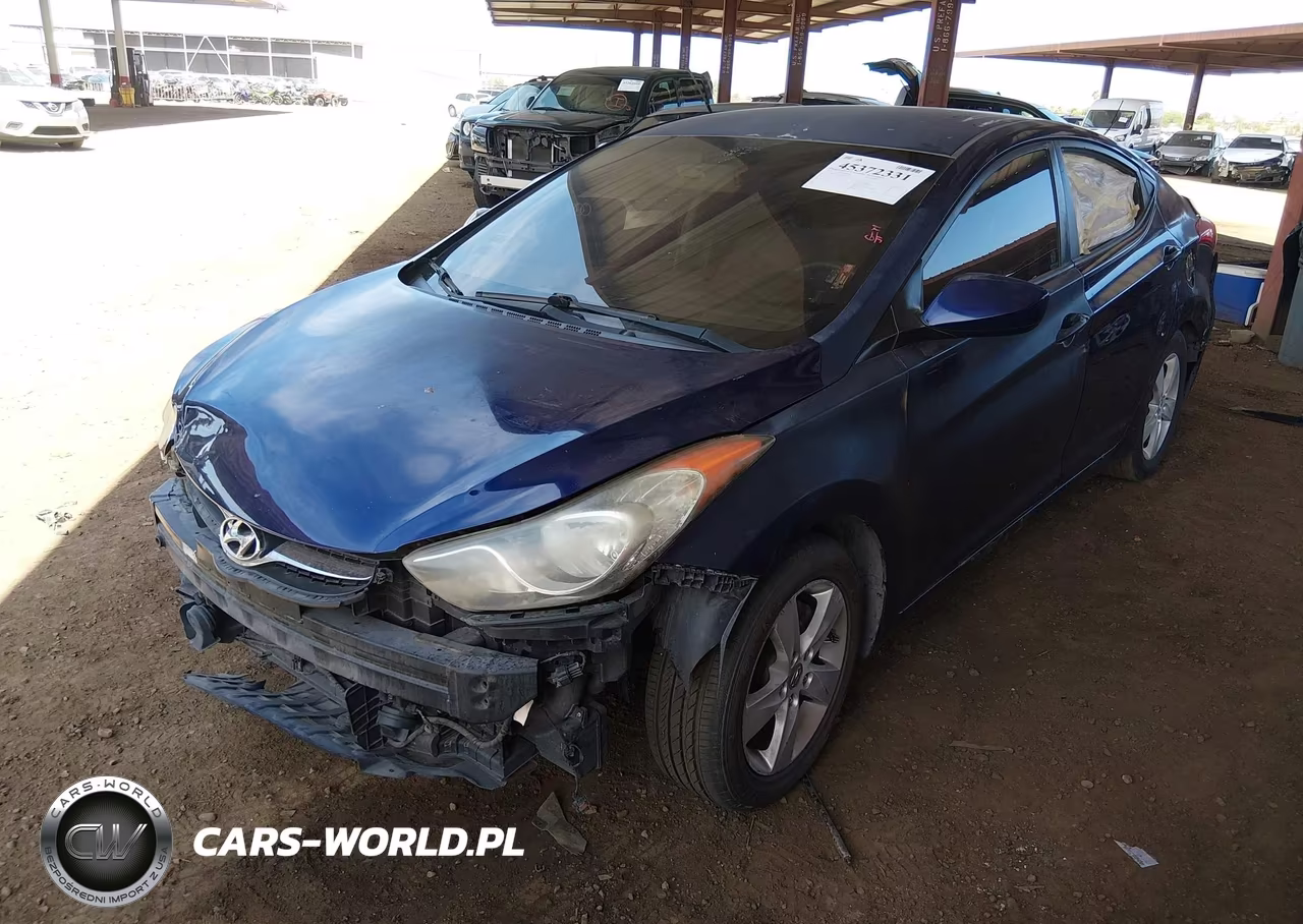 2012 Hyundai Elantra Gls VIN:5NPDH4AE9CH064900 - 2