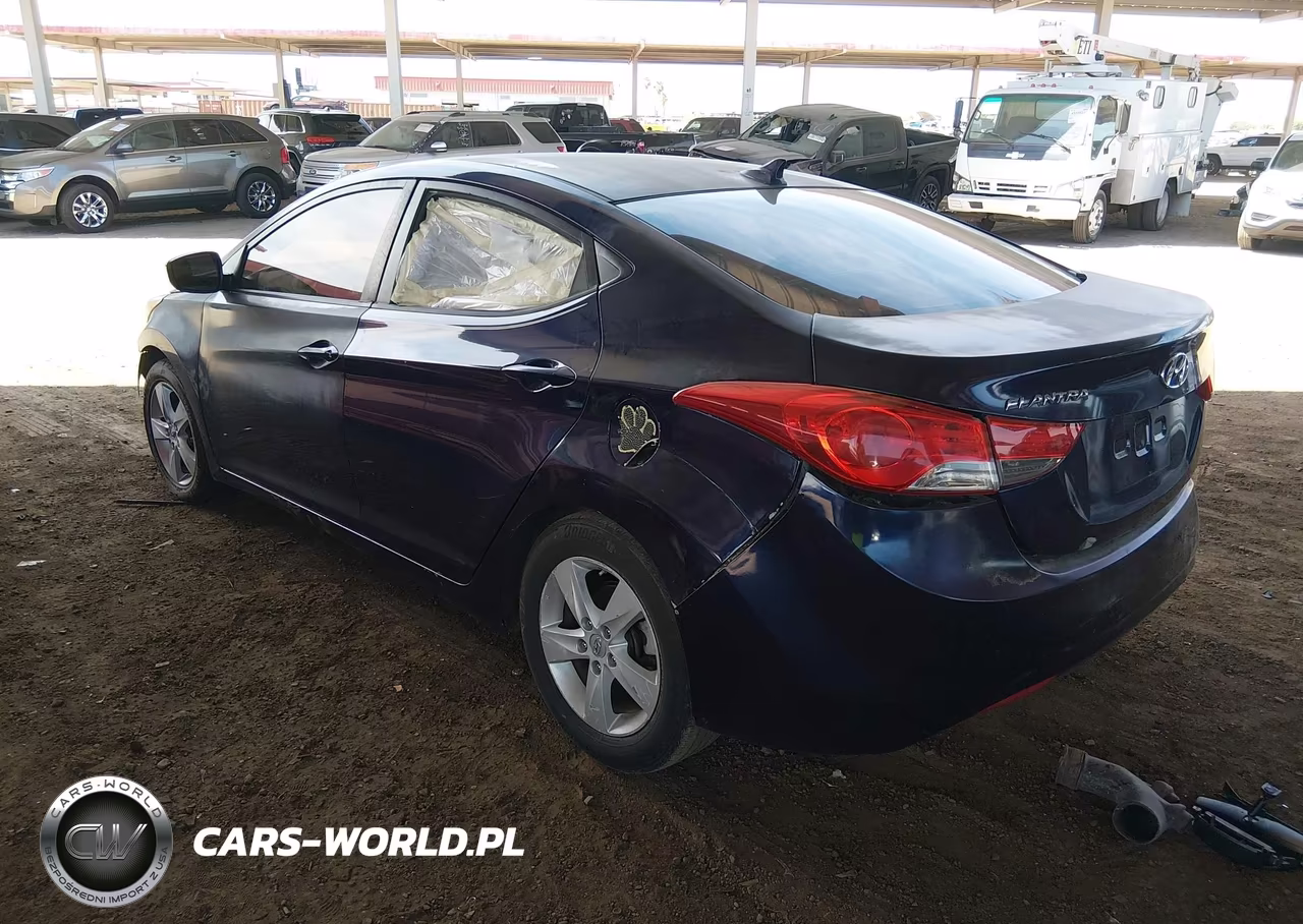 2012 Hyundai Elantra Gls VIN:5NPDH4AE9CH064900 - 3