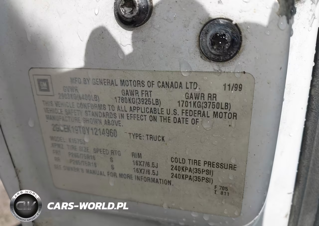 2000 Chevrolet Silverado 1500 Ls VIN:2GCEK19T0Y1214960 - 9