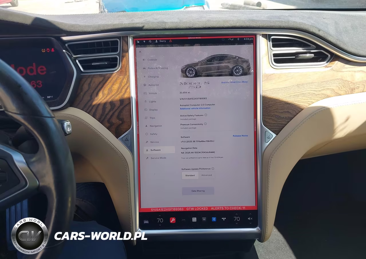 2016 Tesla Model S 60D-70D-75D-85D-90D VIN:5YJSA1E2XGF169363 - 19