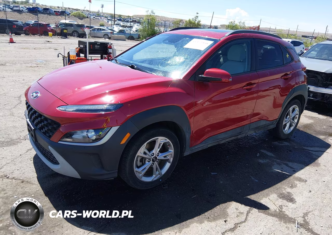 2022 Hyundai Kona Sel VIN:KM8K3CAB6NU763749 - 2