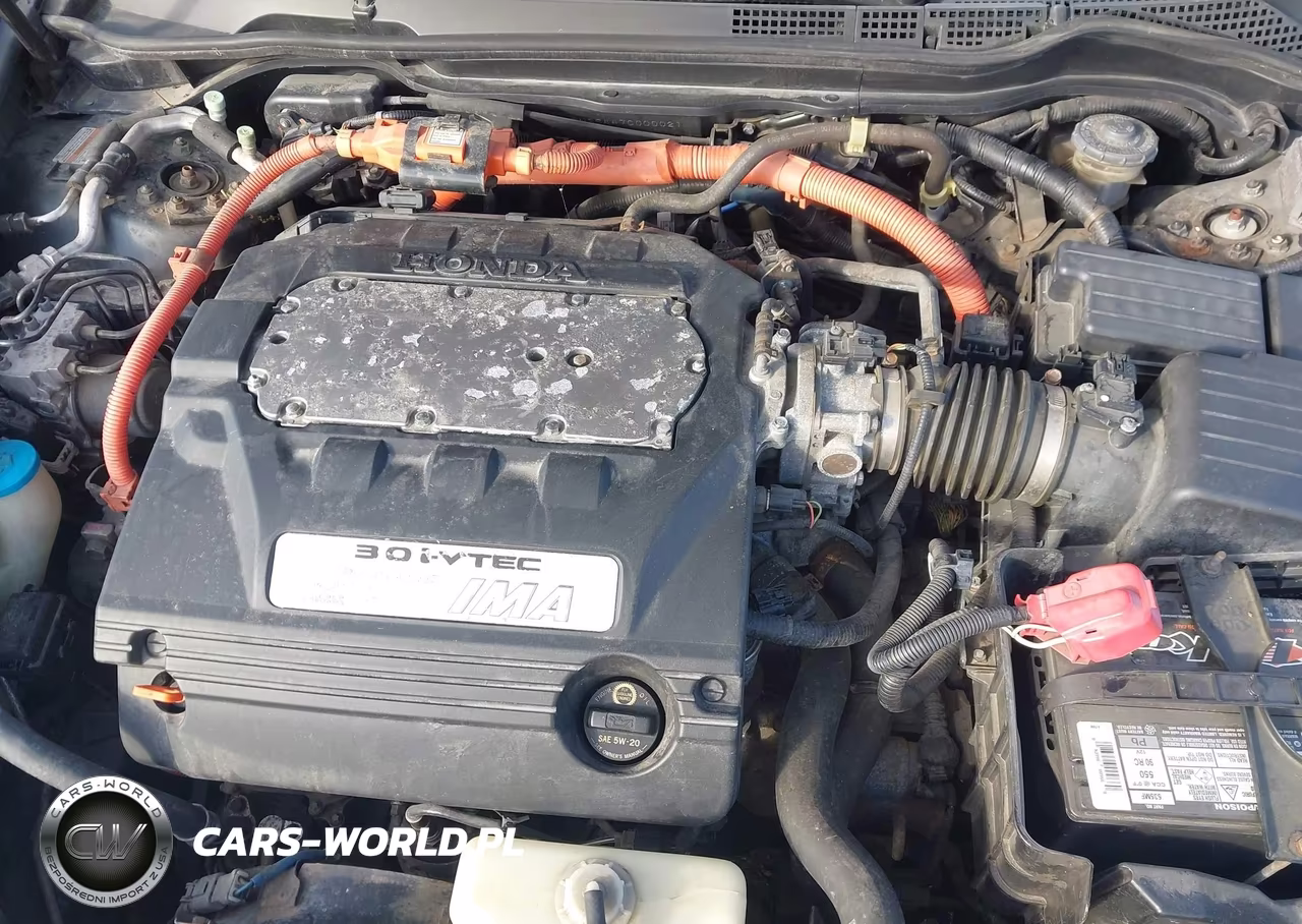 2007 Honda Accord Hybrid VIN:JHMCN36447C000021 - 10
