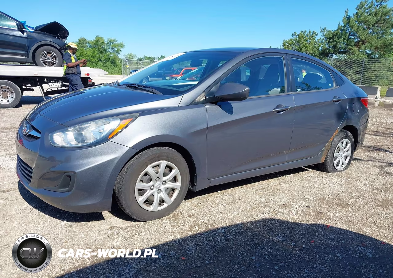 2012 Hyundai Accent Gls VIN:KMHCT4AE8CU208660 - 2