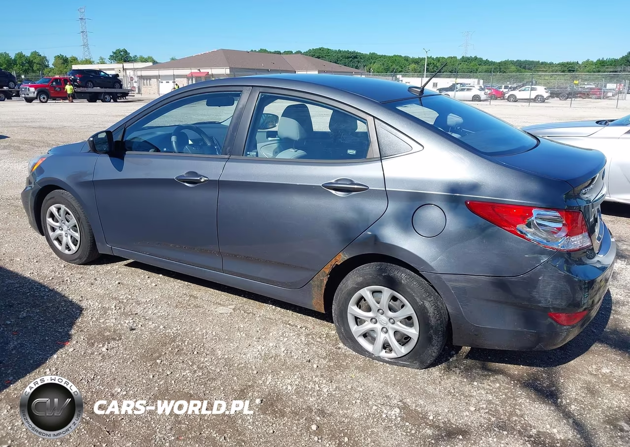 2012 Hyundai Accent Gls VIN:KMHCT4AE8CU208660 - 3