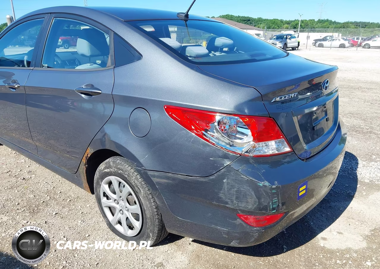 2012 Hyundai Accent Gls VIN:KMHCT4AE8CU208660 - 6