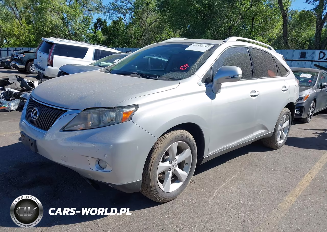 2012 Lexus Rx 350 VIN:2T2BK1BA5CC138170 - 2