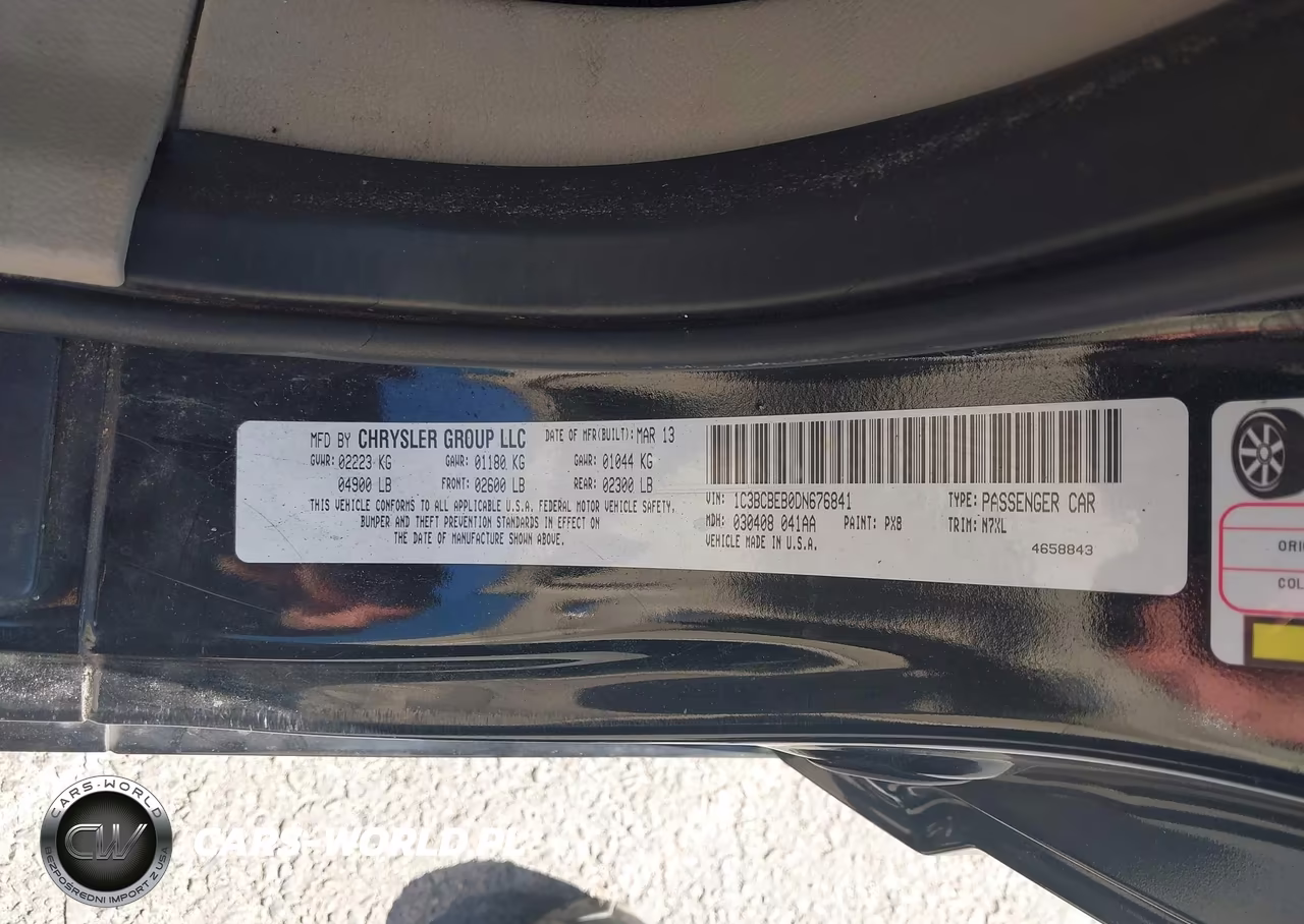 2013 Chrysler 200 Touring VIN:1C3BCBEB0DN676841 - 9
