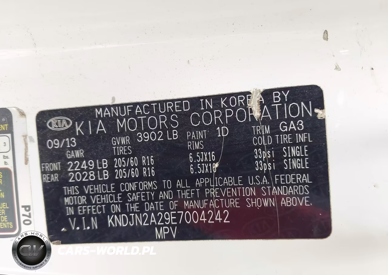 2014 Kia Soul VIN:KNDJN2A29E7004242 - 9