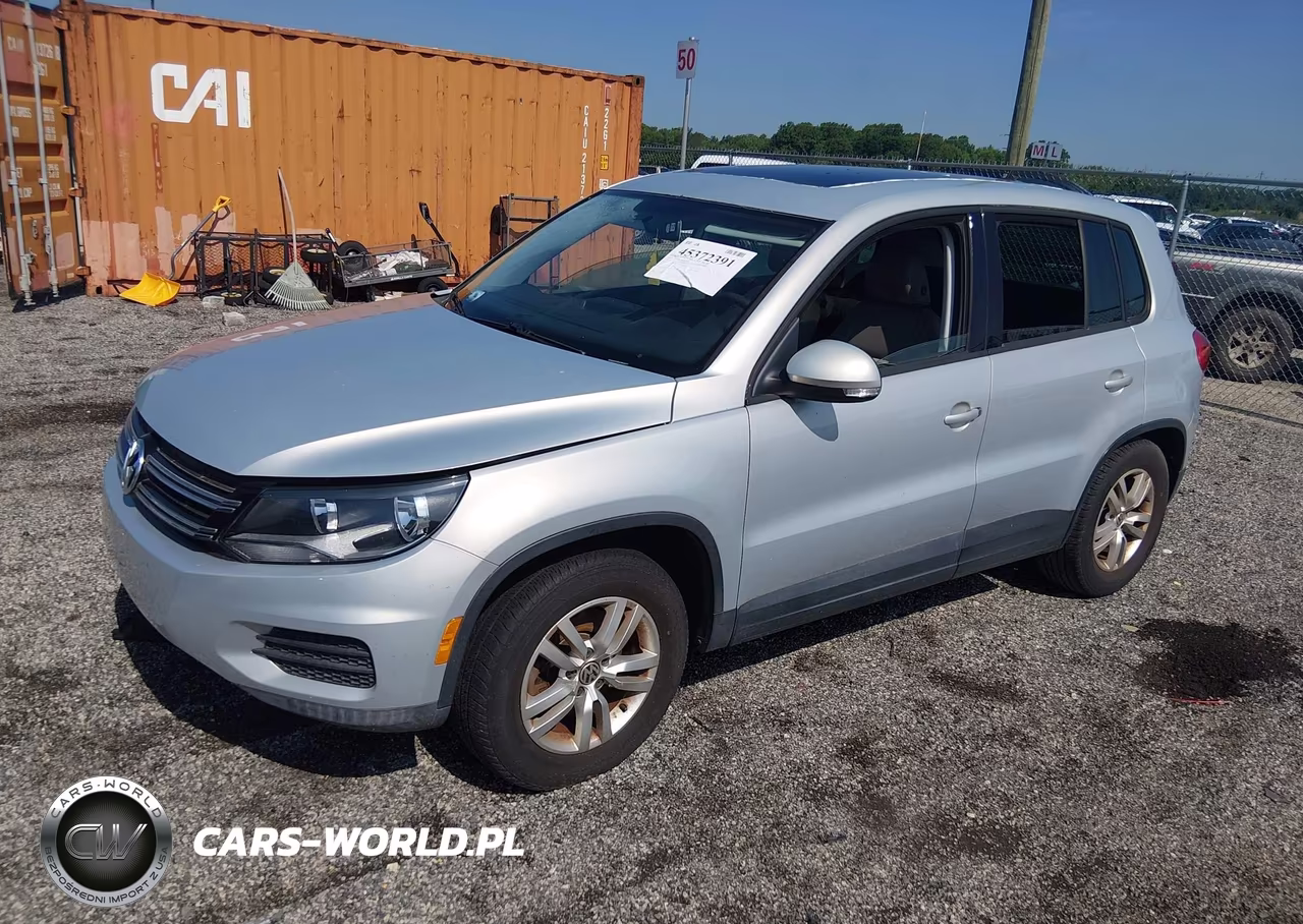 2012 Volkswagen Tiguan S VIN:WVGAV7AX5CW532772 - 2