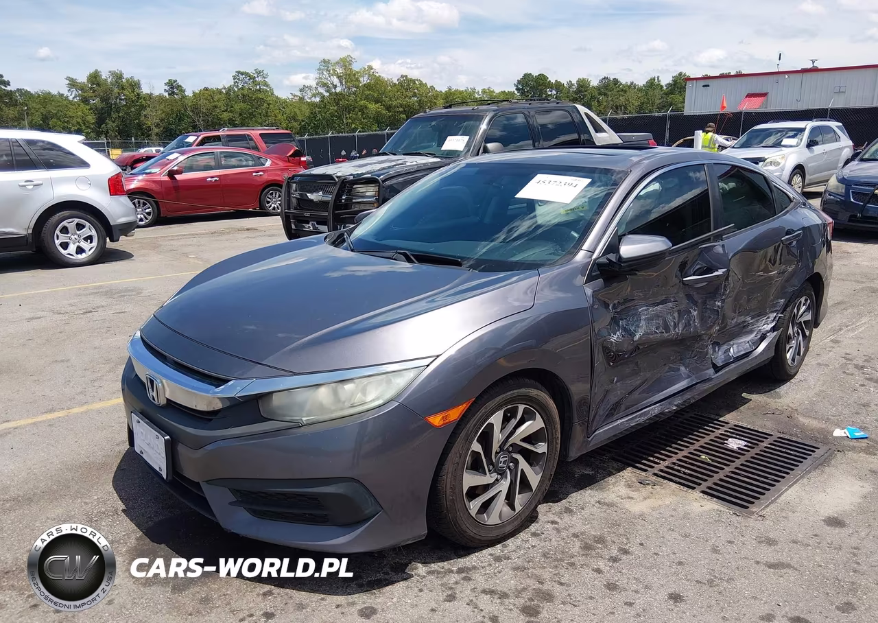 2016 Honda Civic Ex VIN:19XFC2F79GE022419 - 2