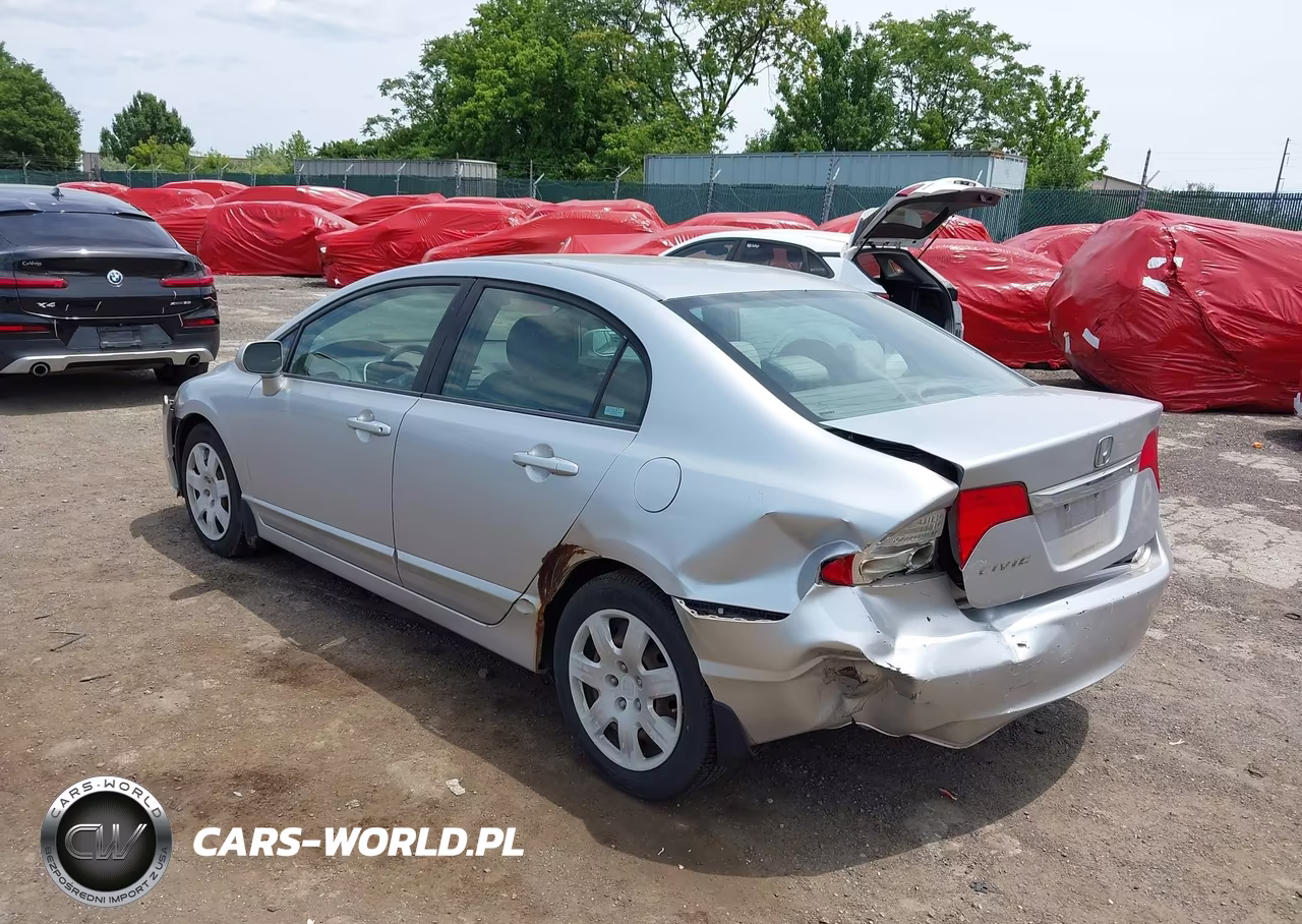2009 Honda Civic Lx VIN:2HGFA16559H305861 - 3