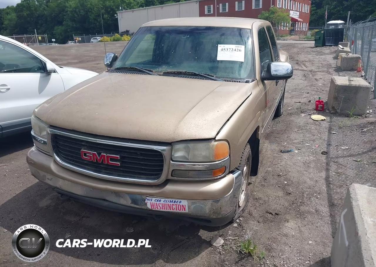 2001 GMC Sierra 1500 Sle VIN:2GTEK19T311180406 - 2