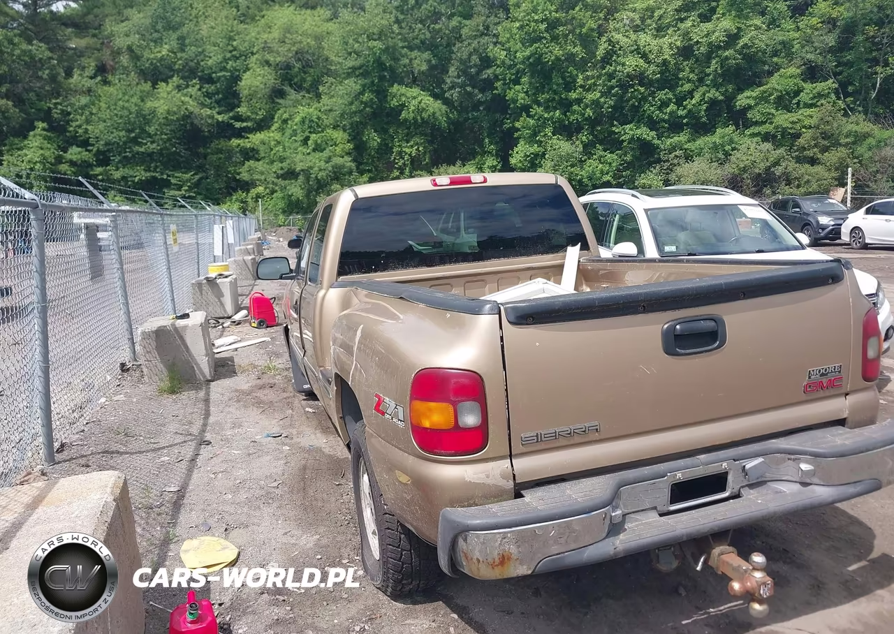 2001 GMC Sierra 1500 Sle VIN:2GTEK19T311180406 - 3