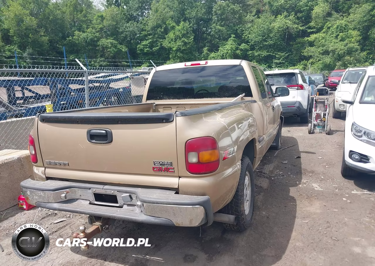 2001 GMC Sierra 1500 Sle VIN:2GTEK19T311180406 - 4