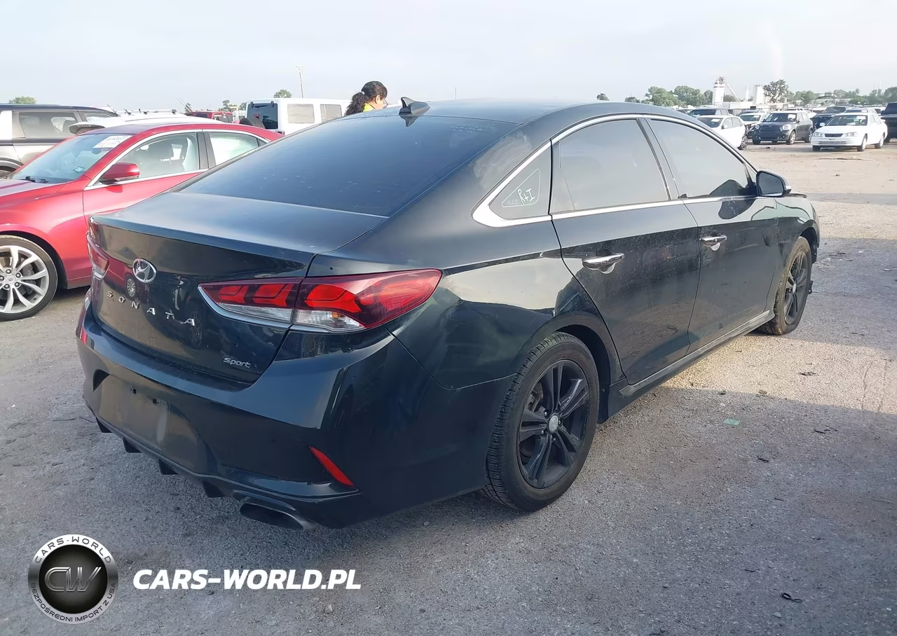 2018 Hyundai Sonata Sport+ VIN:5NPE34AF6JH701881 - 4