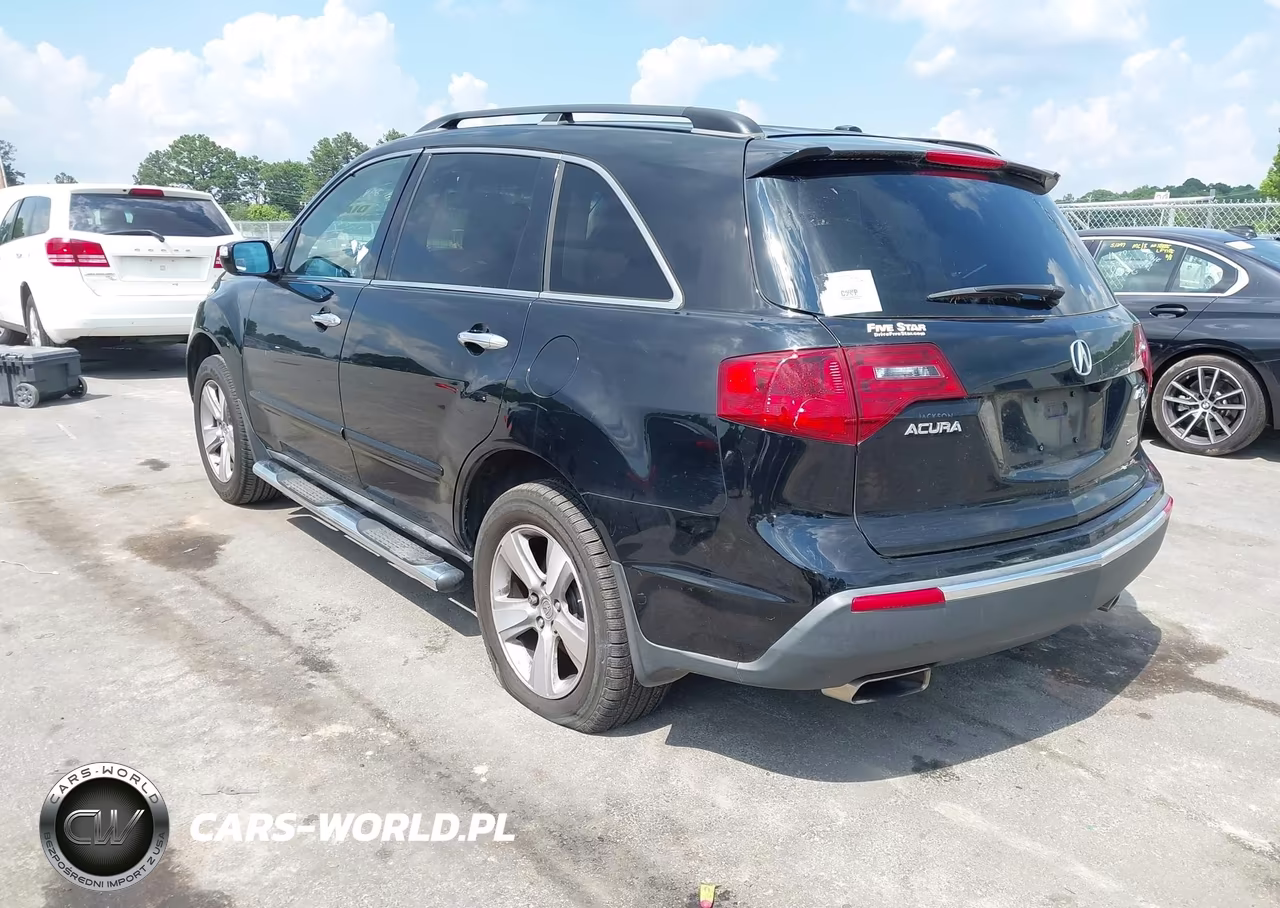 2011 Acura Mdx Technology Package VIN:2HNYD2H47BH537211 - 3