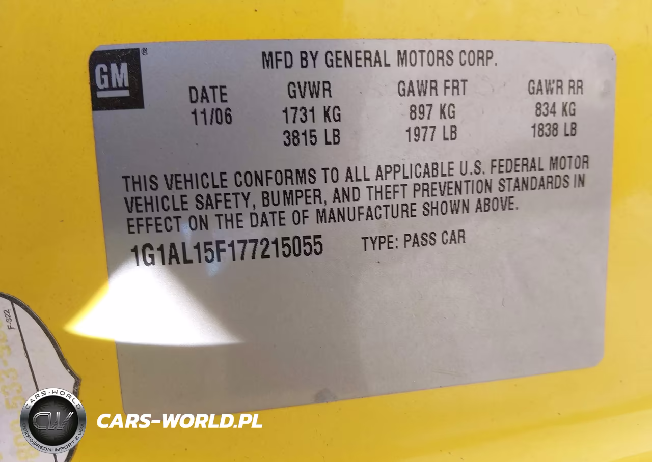 2007 Chevrolet Cobalt Lt VIN:1G1AL15F177215055 - 9
