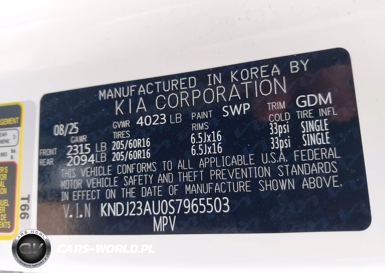 2025 Kia Soul Lx VIN:KNDJ23AU0S7965503 - 9