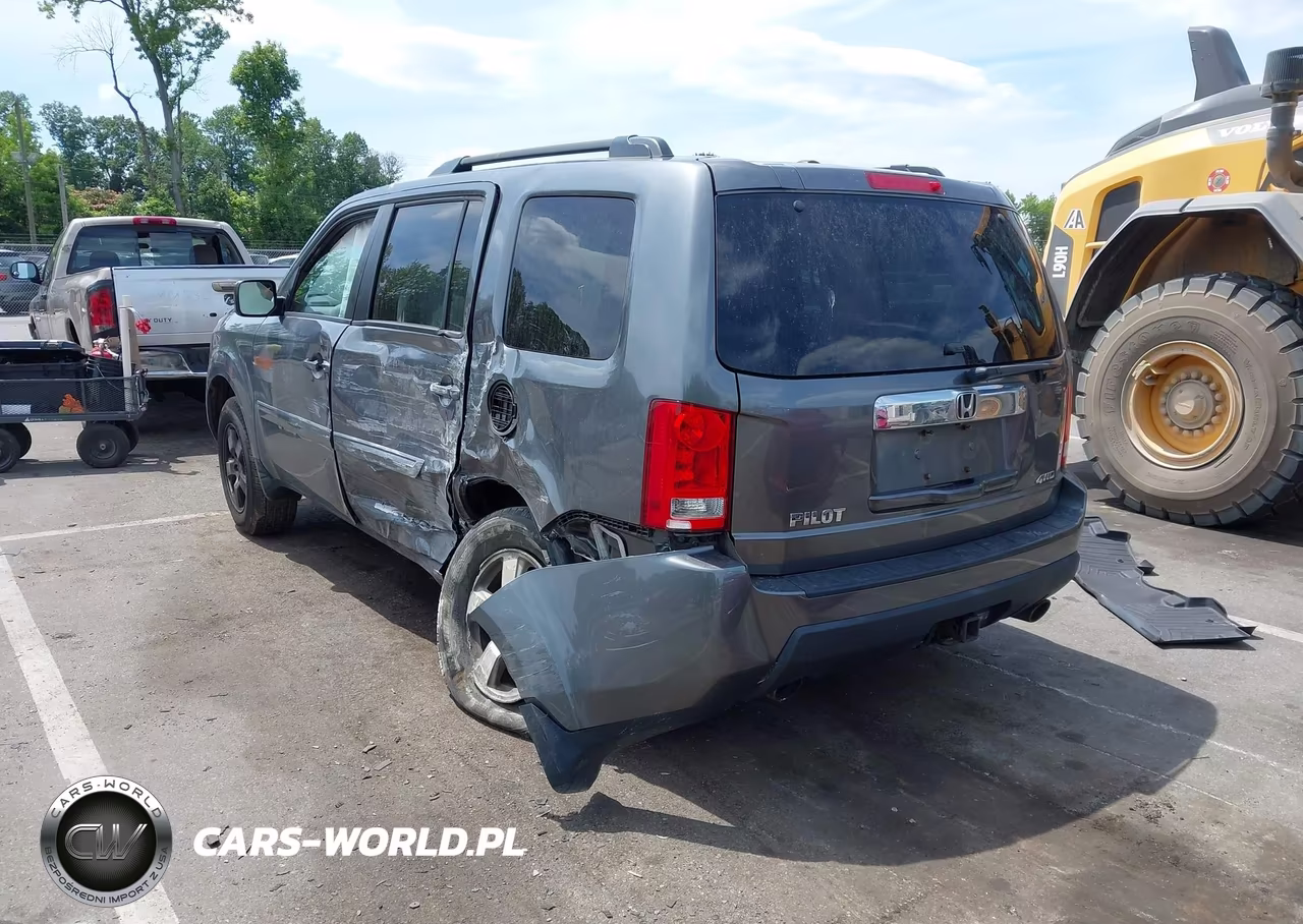 2011 Honda Pilot Ex-L VIN:5FNYF4H56BB032786 - 3