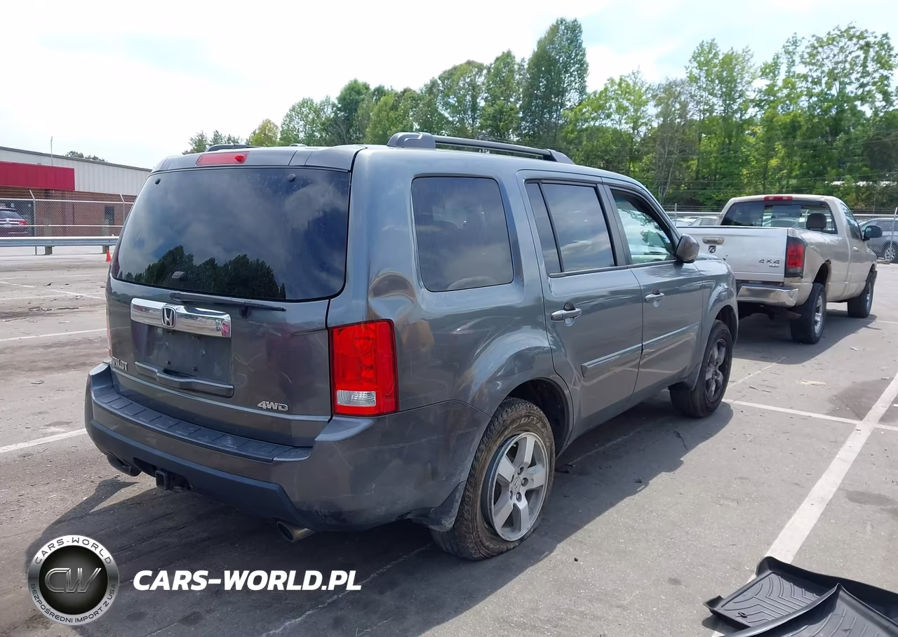 2011 Honda Pilot Ex-L VIN:5FNYF4H56BB032786 - 4