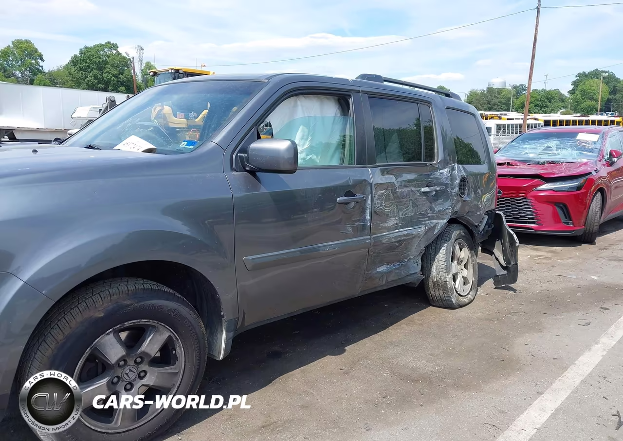 2011 Honda Pilot Ex-L VIN:5FNYF4H56BB032786 - 6