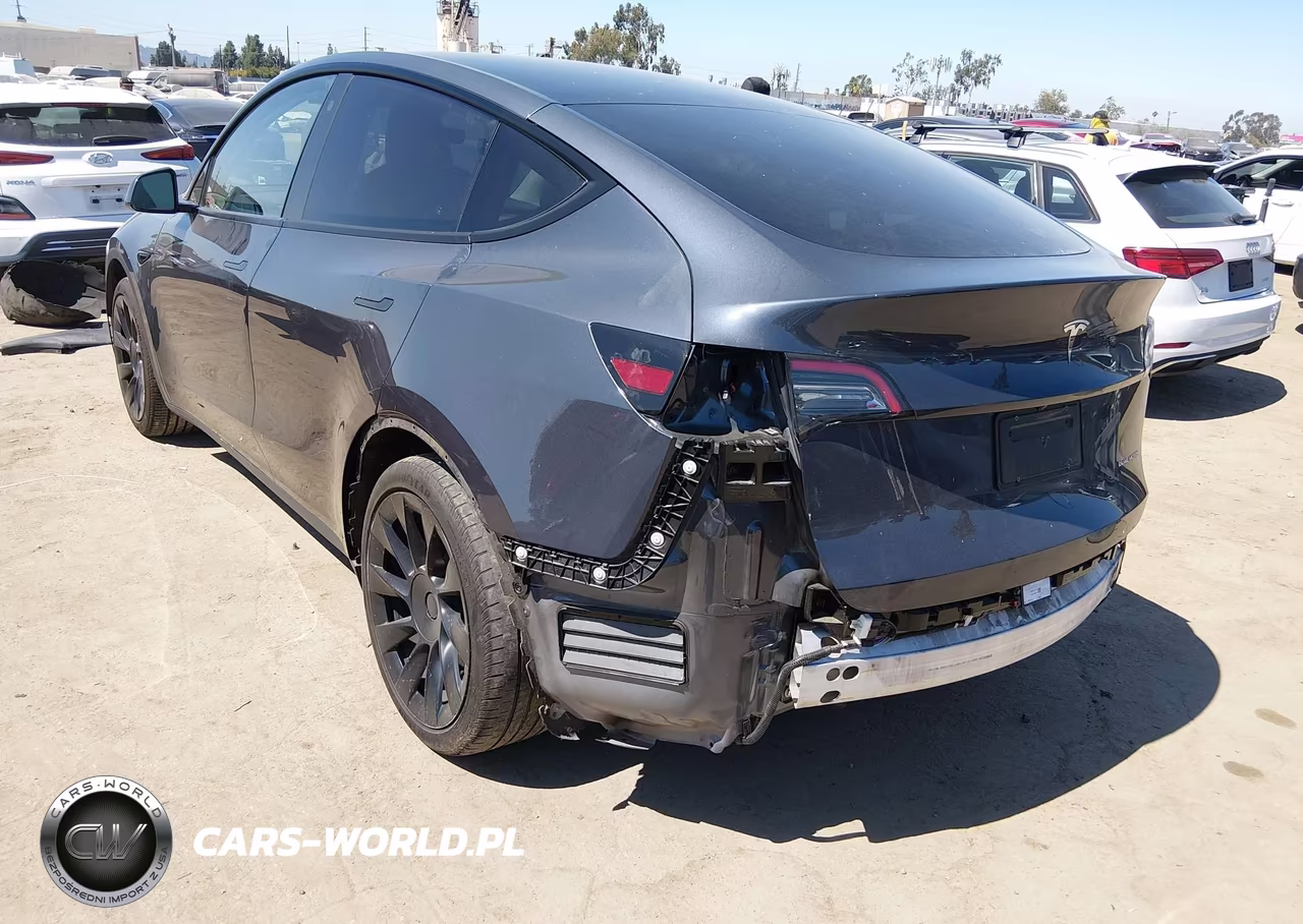 2021 Tesla Model Y Long Range Dual Motor All-Wheel Drive VIN:5YJYGDEE4MF282046 - 3
