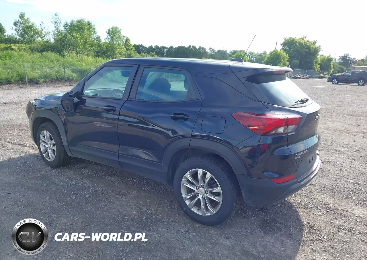 2021 Chevrolet Trailblazer Awd Ls VIN:KL79MNSL0MB010759 - 3