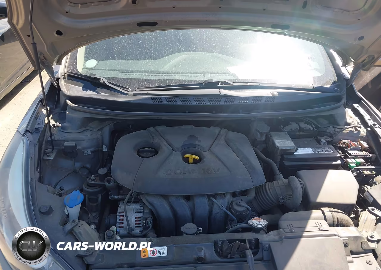 2014 Hyundai Elantra Se VIN:5NPDH4AEXEH527498 - 10