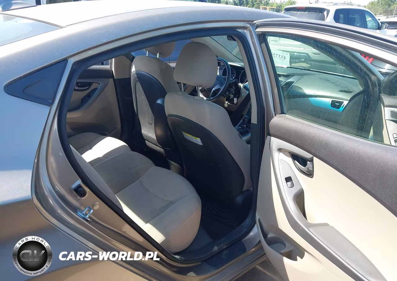 2014 Hyundai Elantra Se VIN:5NPDH4AEXEH527498 - 8