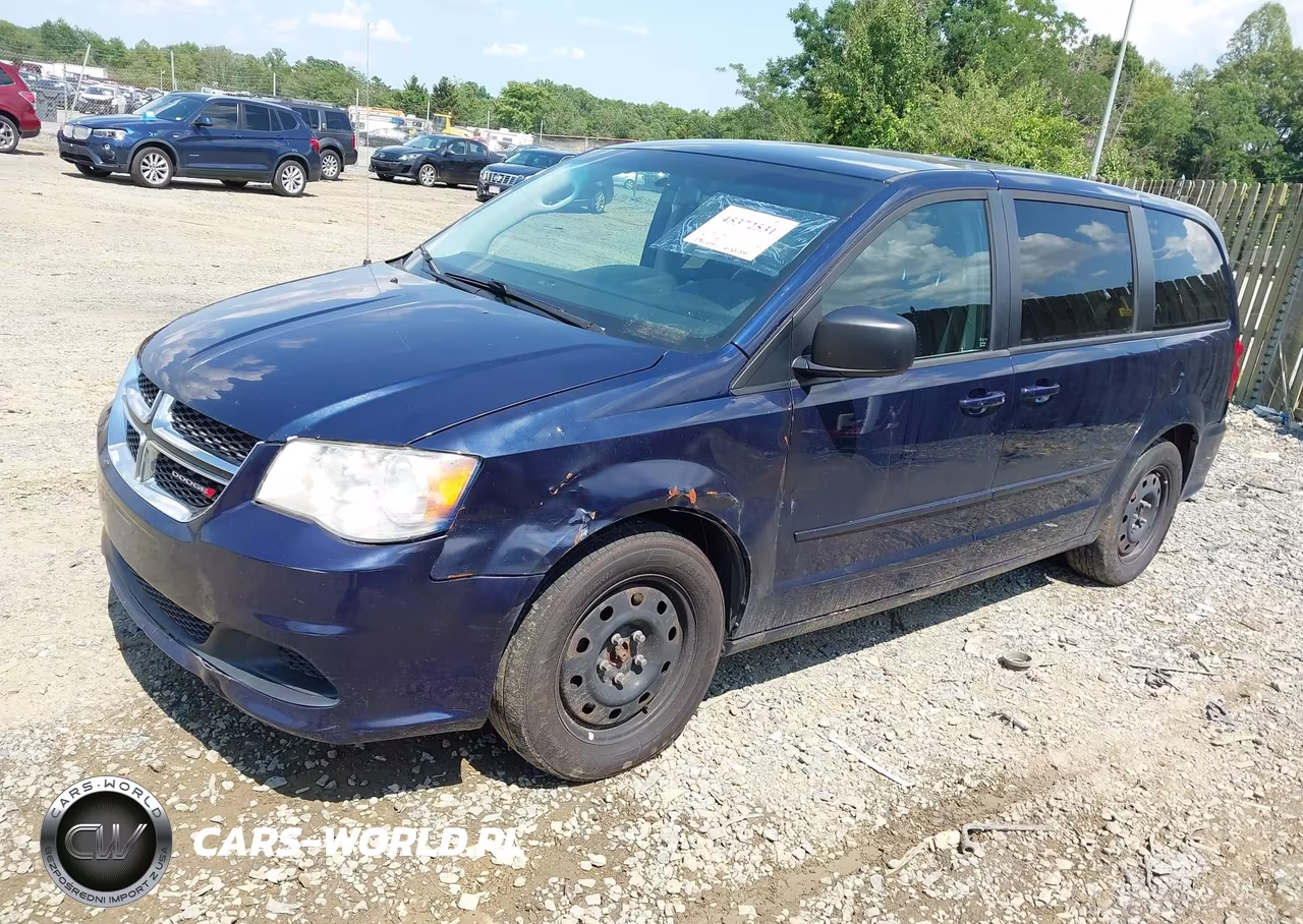 2015 Dodge Grand Caravan Se VIN:2C4RDGBG2FR567310 - 2