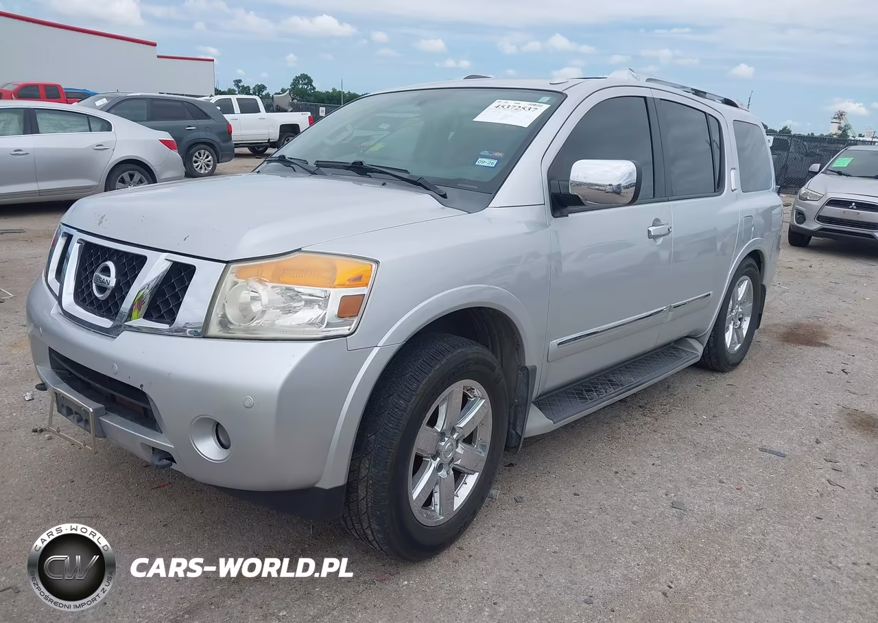 2013 Nissan Armada Platinum VIN:5N1BA0NFXDN605103 - 2