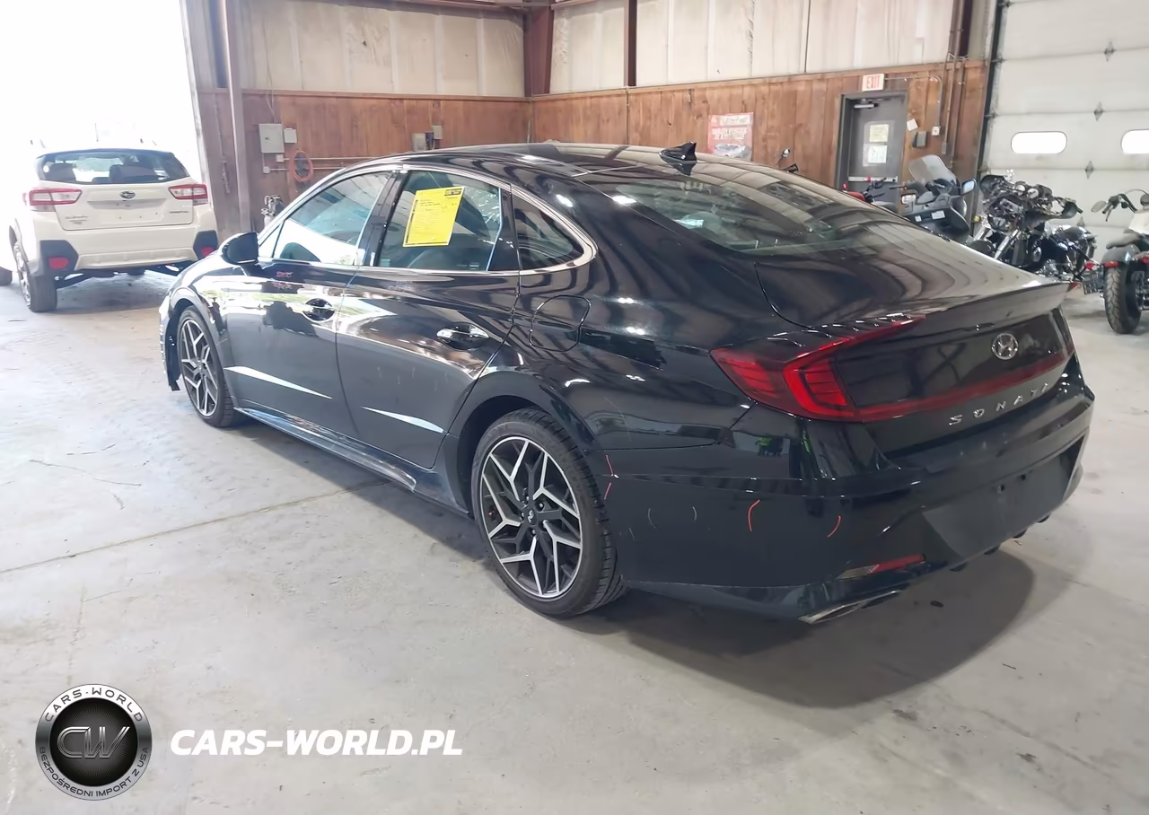 2021 Hyundai Sonata N Line VIN:5NPEK4JC3MH112767 - 3