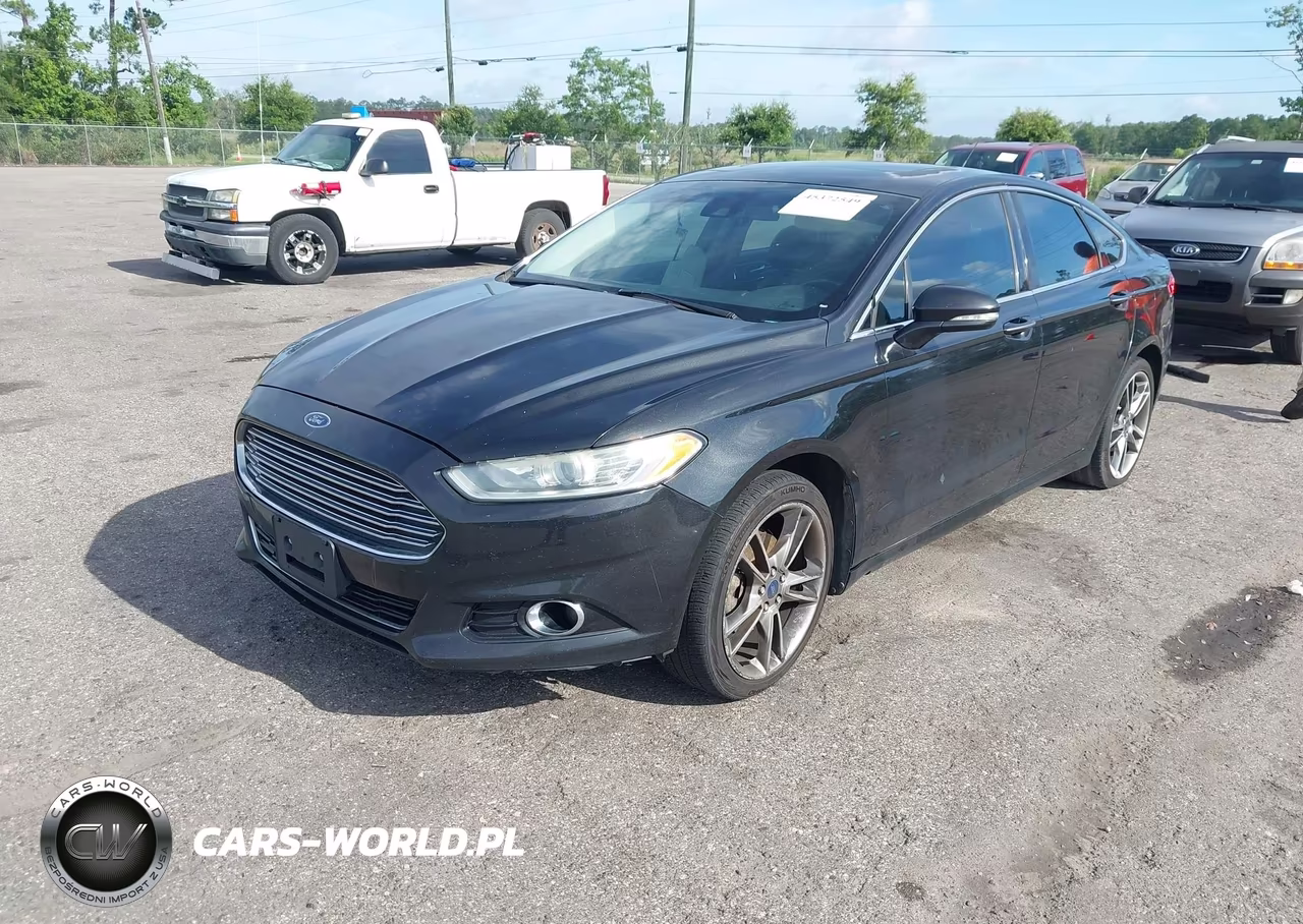 2014 Ford Fusion Titanium VIN:3FA6P0D91ER151439 - 2
