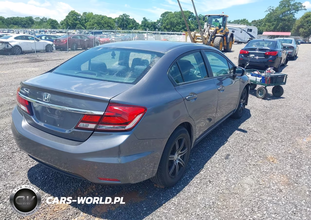 2014 Honda Civic Lx VIN:19XFB2F5XEE233806 - 4