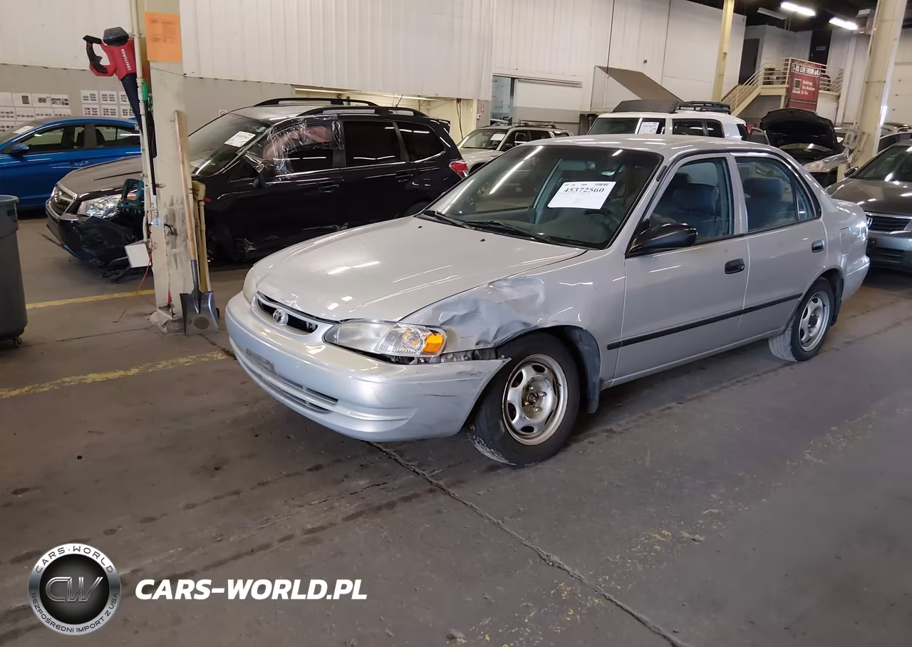 2000 Toyota Corolla Ve VIN:1NXBR12E9YZ389718 - 2