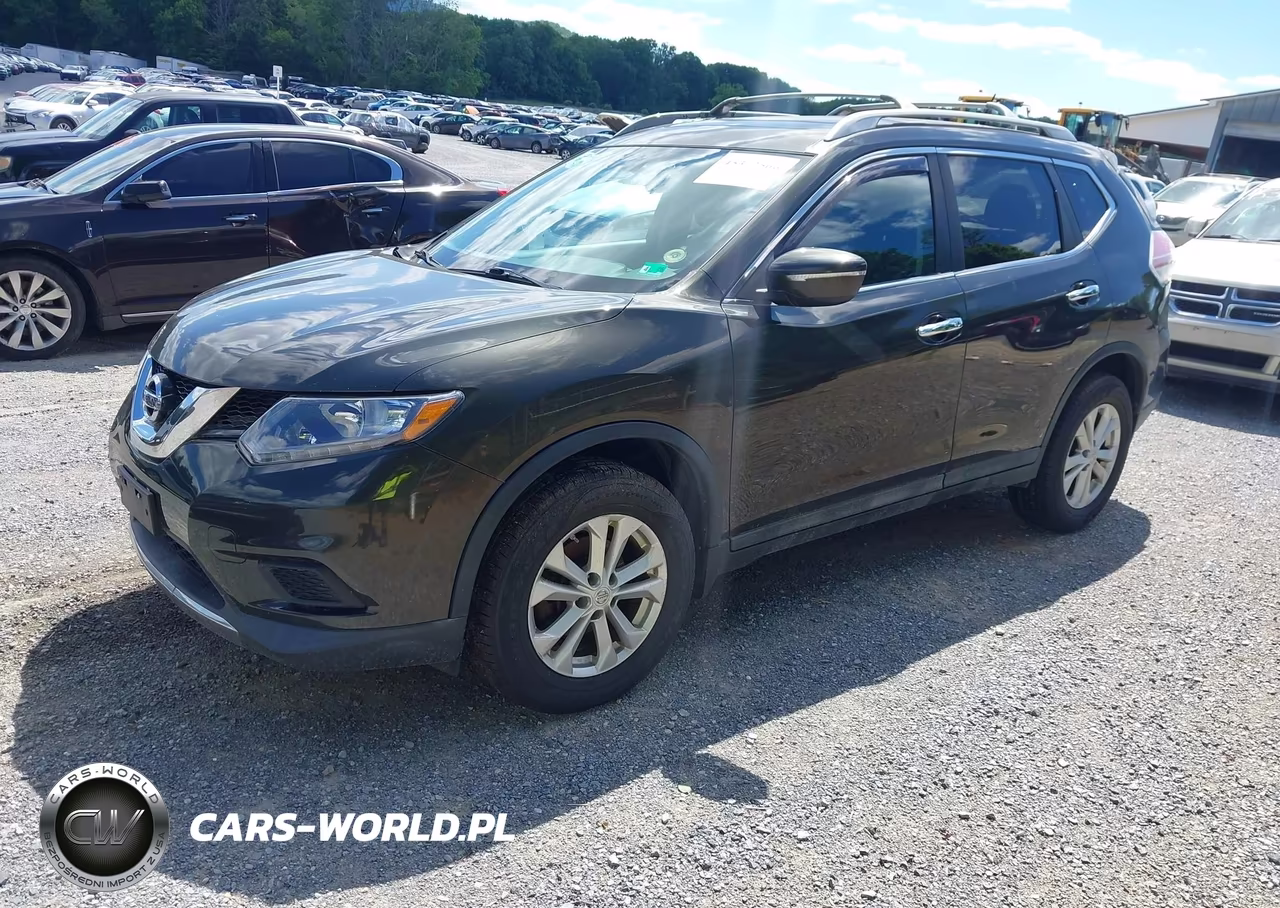 2015 Nissan Rogue Sv VIN:5N1AT2MV5FC841781 - 2