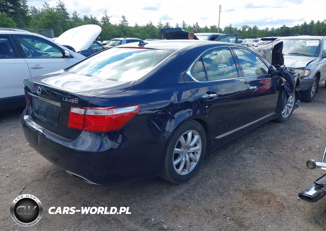 2007 Lexus Ls 460 VIN:JTHBL46FX75010615 - 4