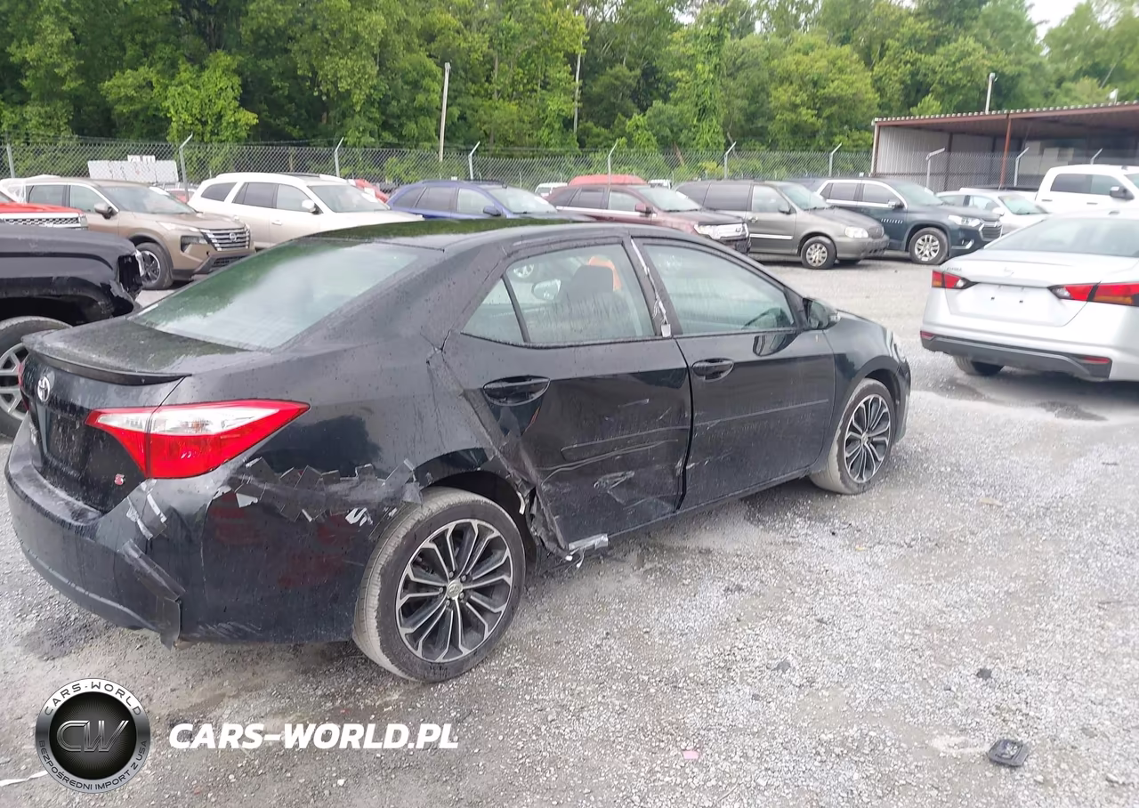 2015 Toyota Corolla S Plus VIN:2T1BURHE6FC283049 - 4