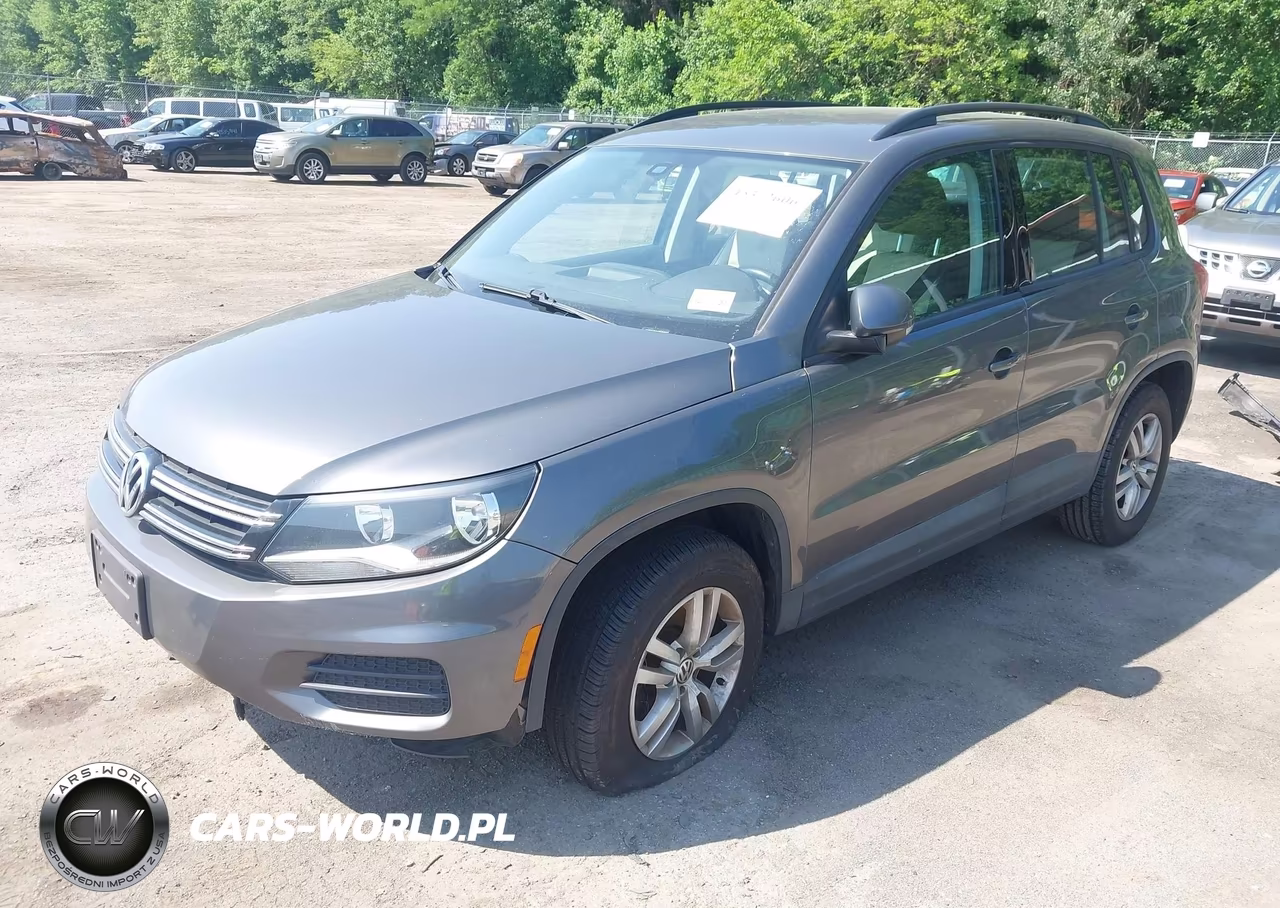 2016 Volkswagen Tiguan S VIN:WVGAV7AX4GW586456 - 2
