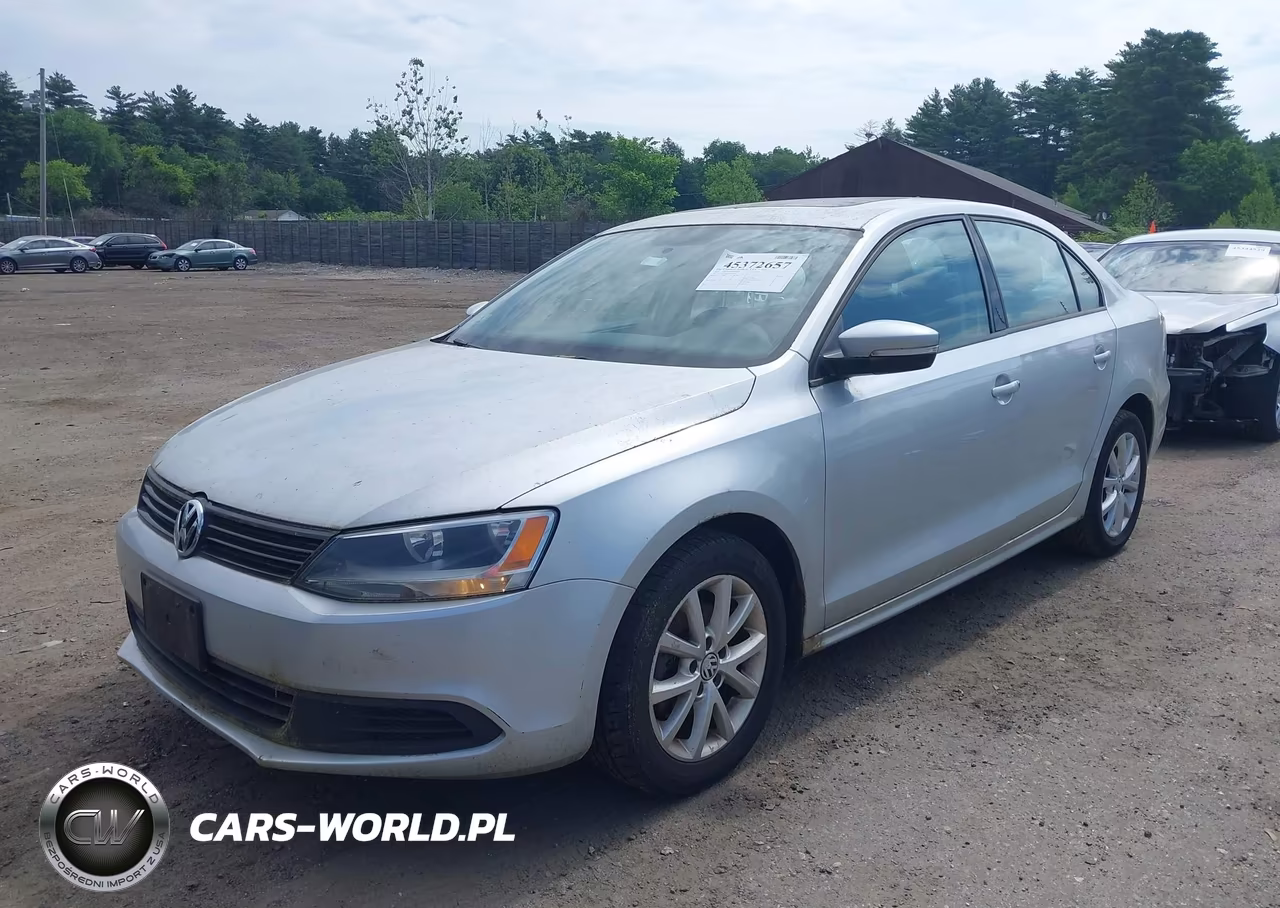 2011 Volkswagen Jetta 2.5L Se VIN:3VWDZ7AJ0BM363645 - 2