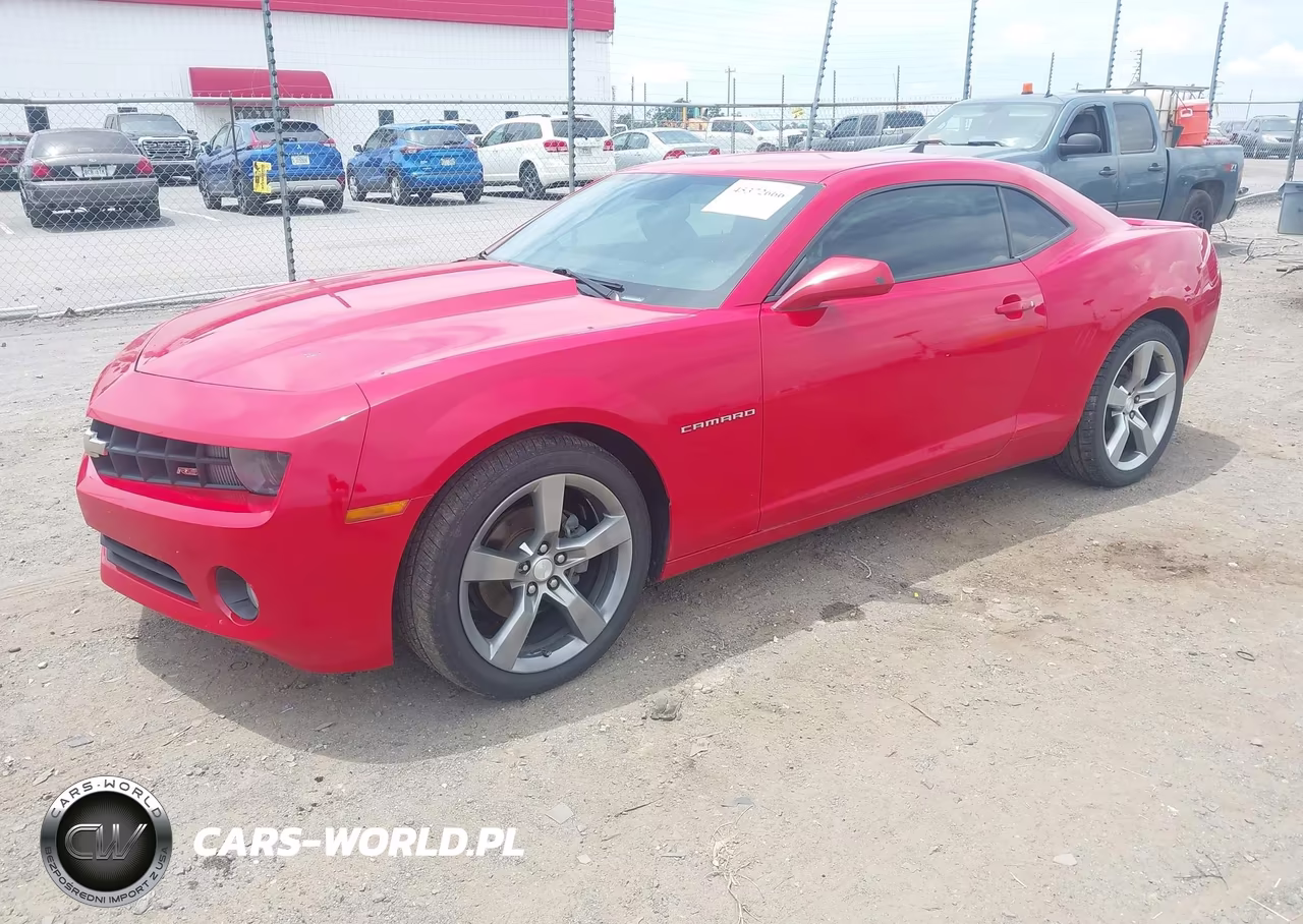 2010 Chevrolet Camaro 2Lt VIN:2G1FC1EV0A9181645 - 2