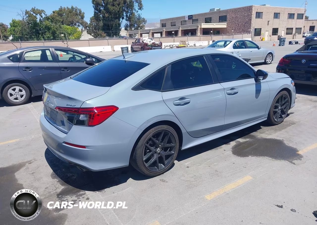 2024 Honda Civic Sport VIN:2HGFE2F50RH529582 - 4