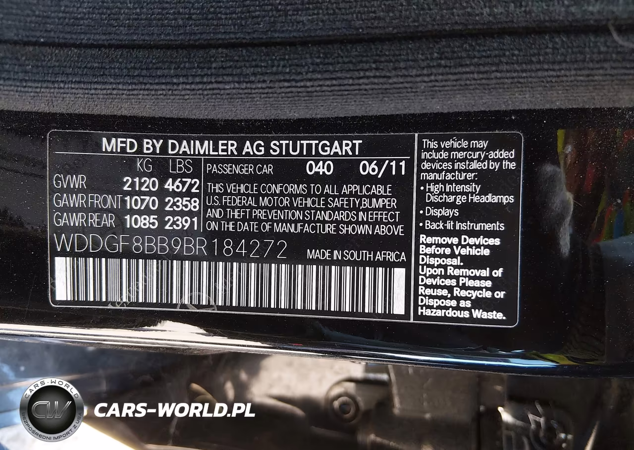 2011 Mercedes-Benz C 300 Sport 4Matic VIN:WDDGF8BB9BR184272 - 9