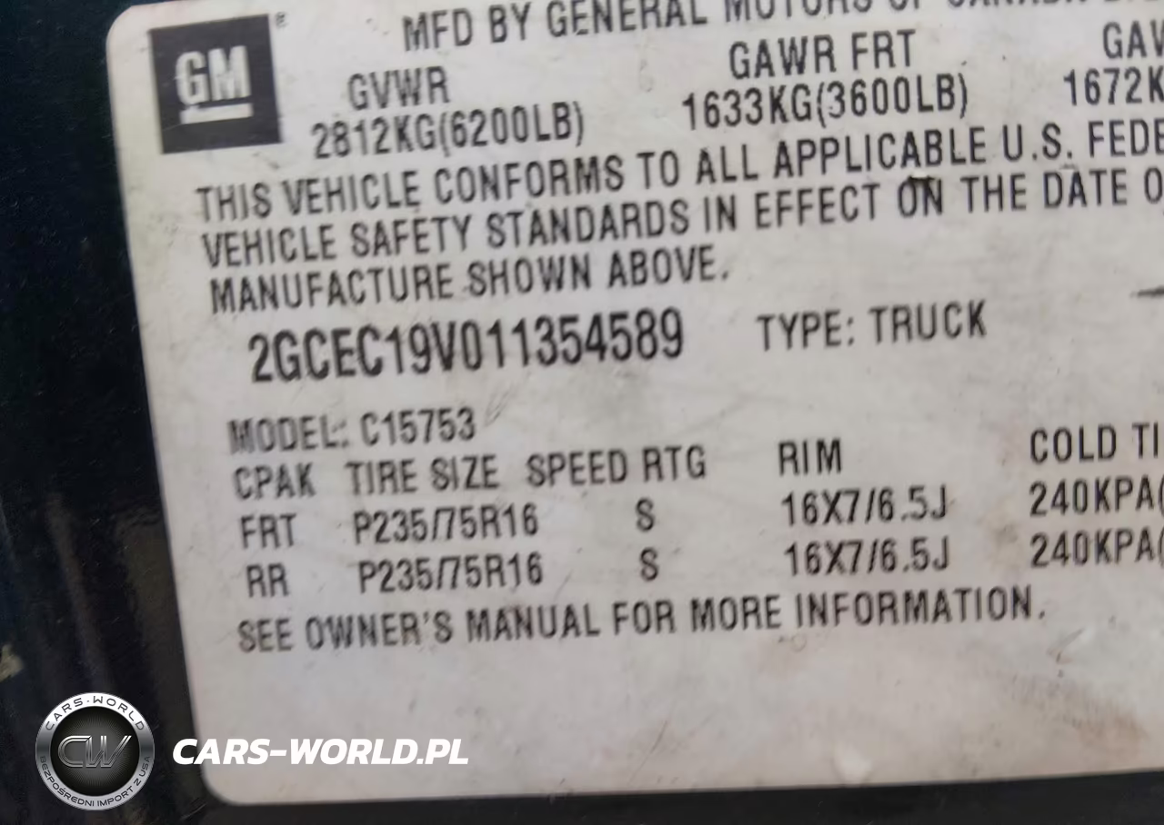 2001 Chevrolet Silverado 1500 Ls VIN:2GCEC19V011354589 - 9